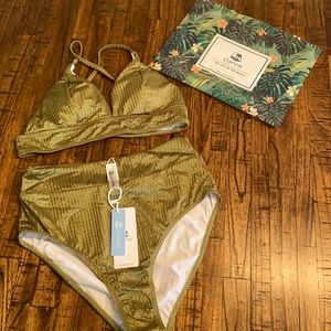 NWT Cupshe Green Bikini